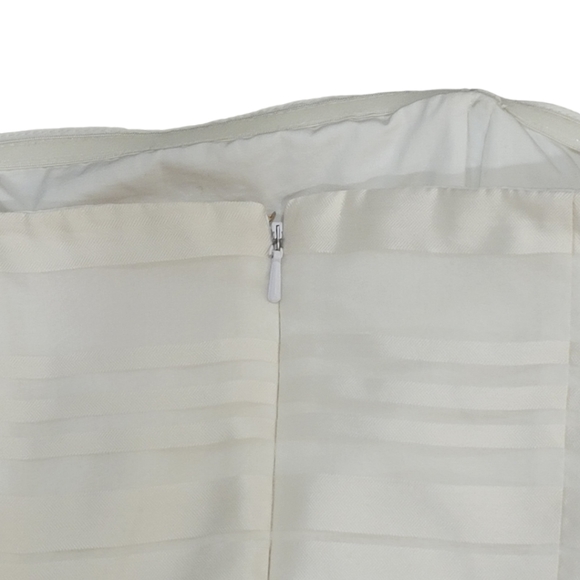 Lilly Pulitzer/Womens/White/Mini Dress/size0/XS/Bridal Shower/Strapless/Silk - Picture 4 of 6